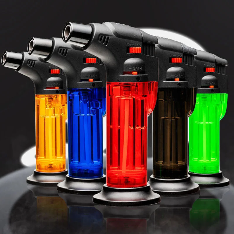 Lighter High Portable Jet Flame Butane Gas Lighters Refillable Adjustable Butane Powerful Turbo Cigarette Smoking Accessories 
Lighter High Portable Jet Flame Butane Gas Lighters Refillable Adjustable Butane Powerful Turbo Cigarette Smoking Accessories