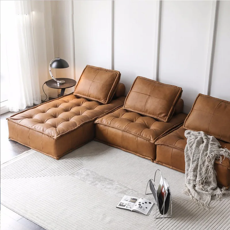 Nordic expression sofa Piedmont leather living room modern minimalist Italian minimalist modular sofa lounge sofa home 
Nordic expression sofa Piedmont leather living room modern minimalist Italian minimalist modular sofa lounge sofa home