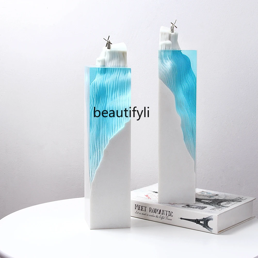 GY Modern Creative Sculpture Transparent Resin Windmill Mountain And Sea Crafts Home Decoration Hotel Villa Decoration
GY Modern Creative Sculpture Transparent Resin Windmill Mountain And Sea Crafts Home Decoration Hotel Villa Decoration
