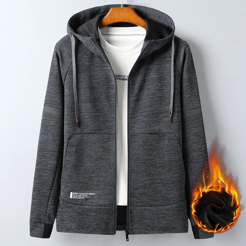New Winter Thick Velvet Warm Hoodie Men Sportswear Zip Up Hooded Sweatshirts 8XL Big Size Thermal Hoodies Fleece Coats
New Winter Thick Velvet Warm Hoodie Men Sportswear Zip Up Hooded Sweatshirts 8XL Big Size Thermal Hoodies Fleece Coats