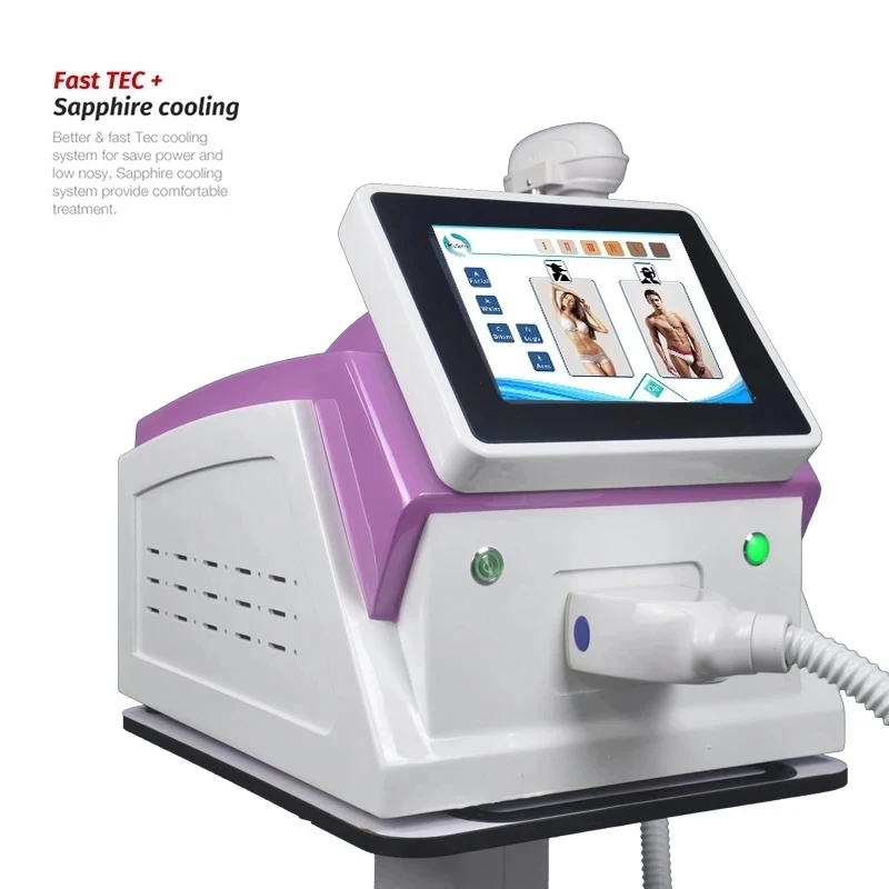 808nm Diode Laser Hair Removal Device Fast Cooling High Power All Skin colors 30millions Shots Remove Hair Big Promotion
808nm Diode Laser Hair Removal Device Fast Cooling High Power All Skin colors 30millions Shots Remove Hair Big Promotion