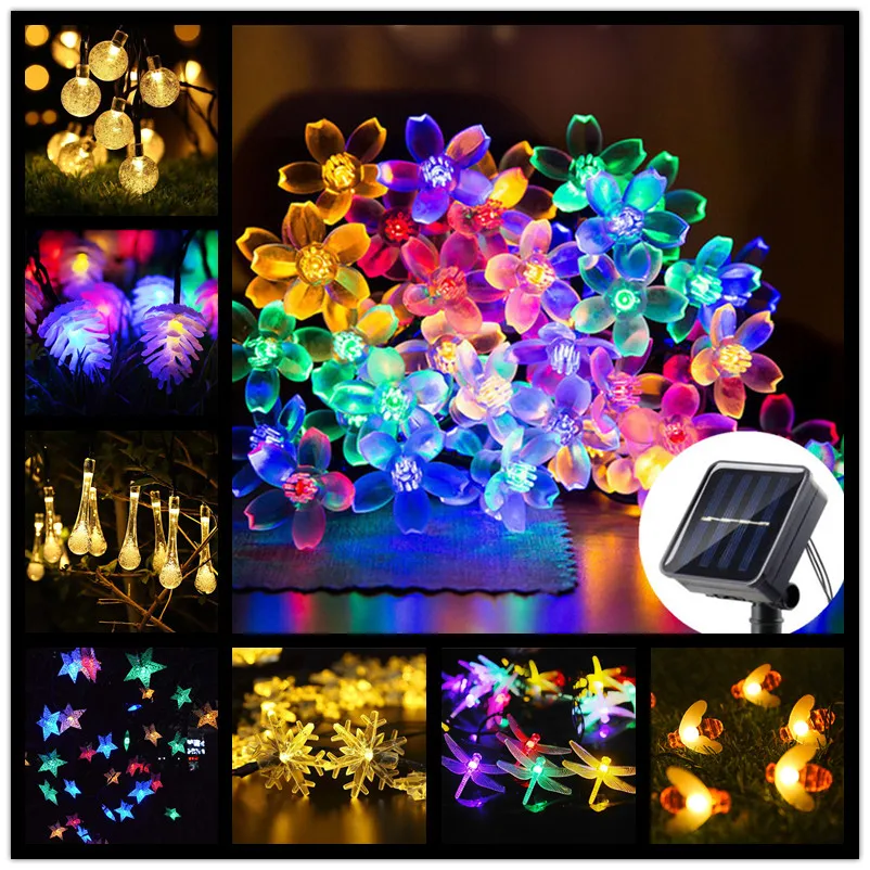 Cherry Blossom String Fairy Lights Outdoor lights garland Festoon led light Crystal Flowers For Indoor Wedding Christmas Decors
Cherry Blossom String Fairy Lights Outdoor lights garland Festoon led light Crystal Flowers For Indoor Wedding Christmas Decors