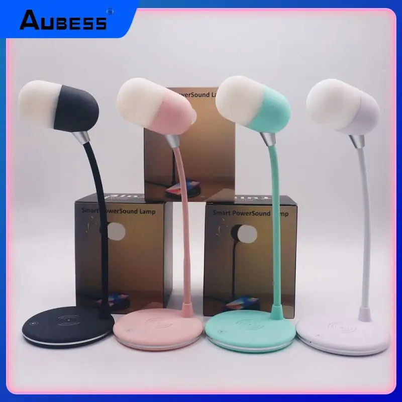 bluetooth-compatible Speaker Wireless Charging Three-in-one Touch Desk Lamp Bedside Night Light Desktop Decoration Reading Lamp
bluetooth-compatible Speaker Wireless Charging Three-in-one Touch Desk Lamp Bedside Night Light Desktop Decoration Reading Lamp