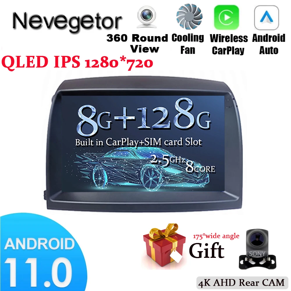 Автомагнитола 8G 128G Android 11, автомобильное радио, видеоплеер для Toyota Sienna 2003 2004-2010 GPS авто BT стерео Carplay WIFI RDS 2DIN
Автомагнитола 8G 128G Android 11, автомобильное радио, видеоплеер для Toyota Sienna 2003 2004-2010 GPS авто BT стерео Carplay WIFI RDS 2DIN