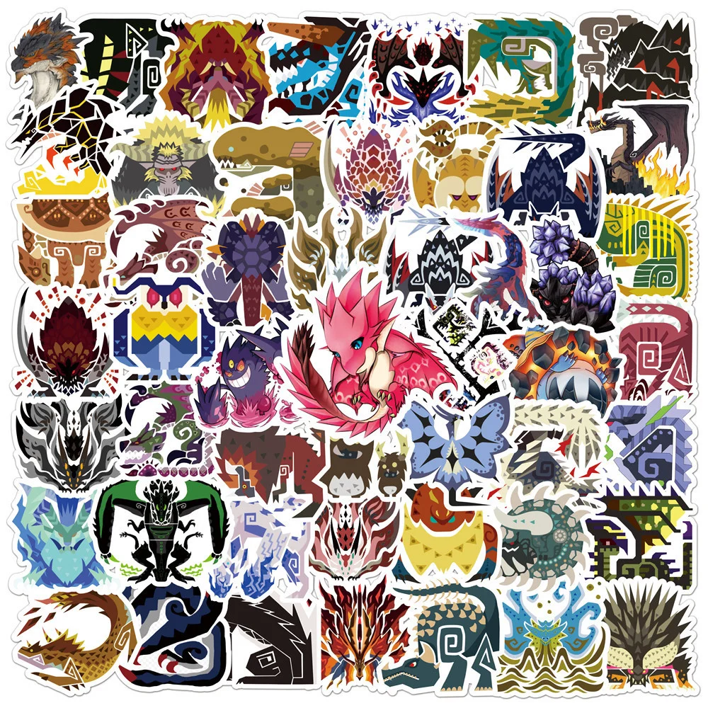 10/30/50PCS New Monster Hunter Graffiti Stickers Trolley Case Laptop Mobile Phone Refrigerator Decoration Toy Stickers Wholesale
10/30/50PCS New Monster Hunter Graffiti Stickers Trolley Case Laptop Mobile Phone Refrigerator Decoration Toy Stickers Wholesale