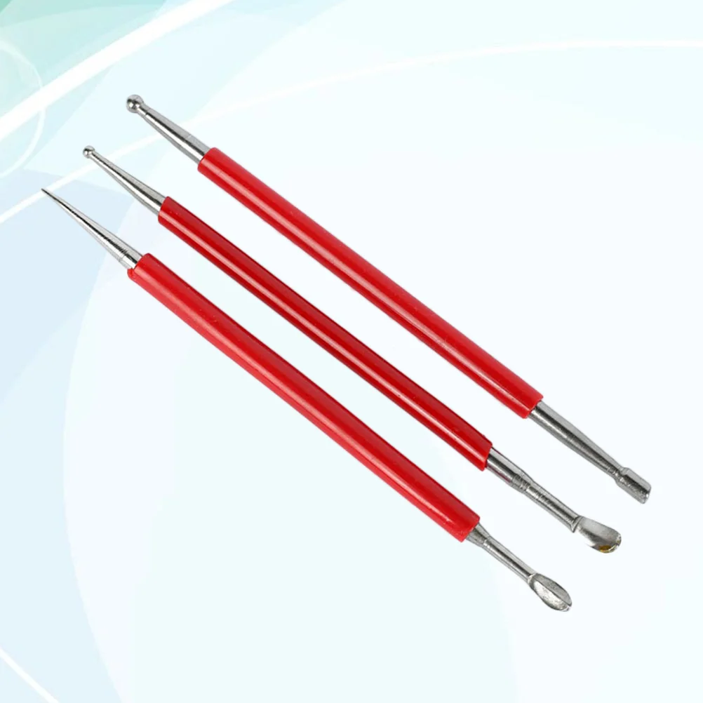 3-in-1 Stainless Steel Wax Carver Smoothing Scraping Sculpting Tool Kit for Wood Model Clay
3-in-1 Stainless Steel Wax Carver Smoothing Scraping Sculpting Tool Kit for Wood Model Clay