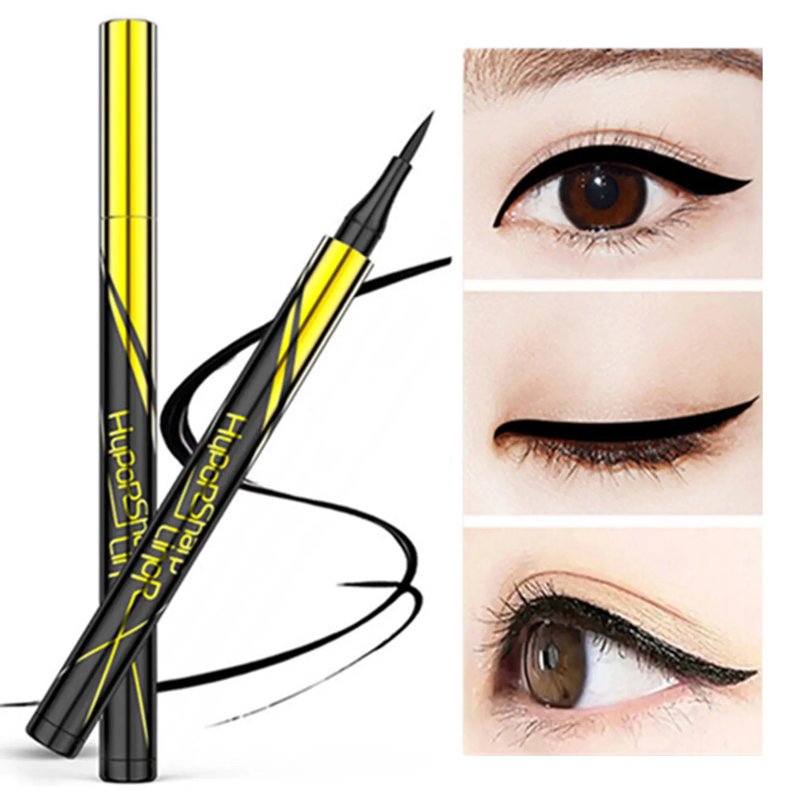 2 Colors Liquid Eyeliner Eye Make Up Super Waterproof Long Lasting Eye Liner Easy To Wear Women Eyes Makeup Cosmetics Tools Set
2 Colors Liquid Eyeliner Eye Make Up Super Waterproof Long Lasting Eye Liner Easy To Wear Women Eyes Makeup Cosmetics Tools Set