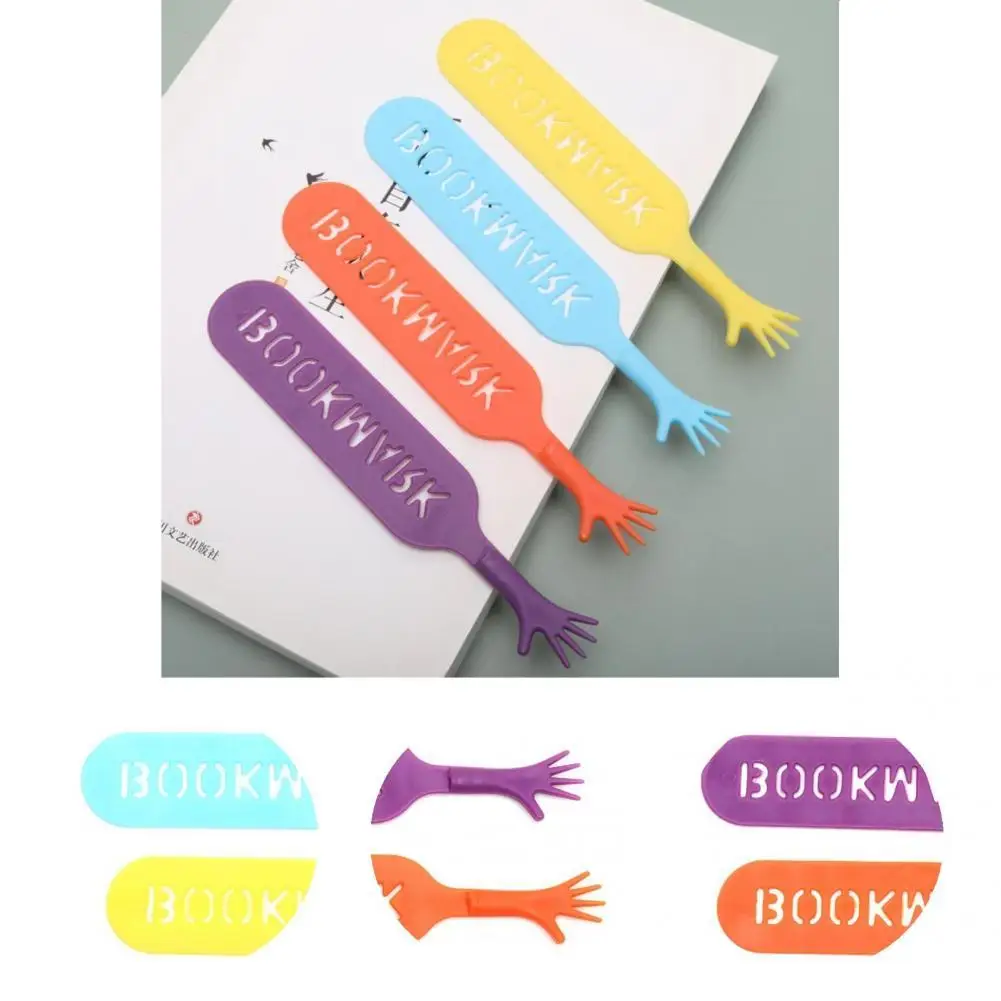4Pcs Excellent Mini Hands Shaped Bookmark Stationery Gift Attractive Diary Bookmarks Adorable Appearance for Office
4Pcs Excellent Mini Hands Shaped Bookmark Stationery Gift Attractive Diary Bookmarks Adorable Appearance for Office