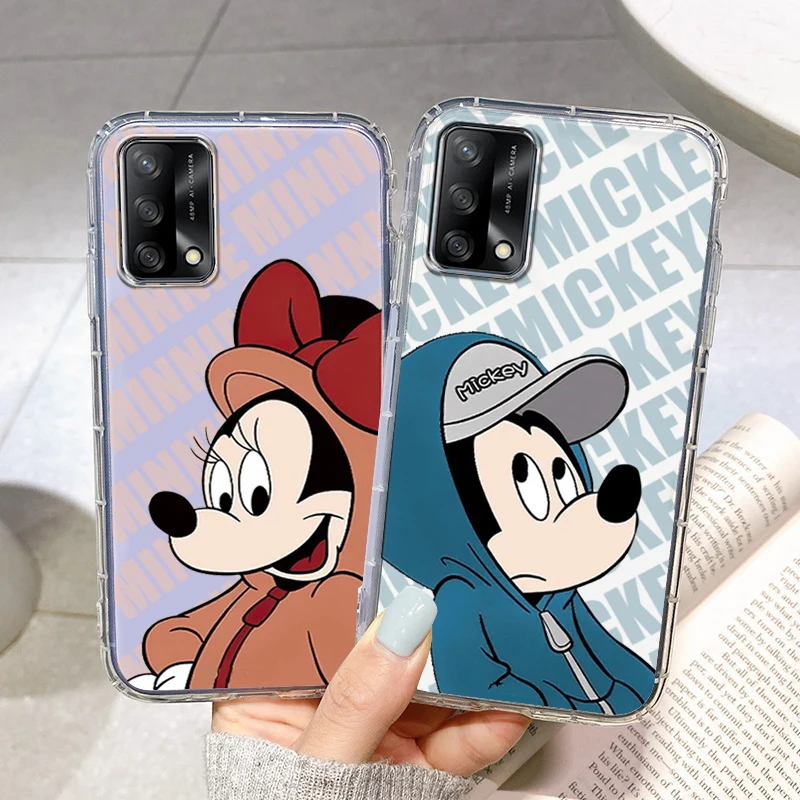 Fashion Couple Mickey Minnie Phone Case For OPPO Reno 9 8 7 6 5 4 2 Z Lite Pro SE 5G Silicone TPU Funda Capa Transparent Cover
Fashion Couple Mickey Minnie Phone Case For OPPO Reno 9 8 7 6 5 4 2 Z Lite Pro SE 5G Silicone TPU Funda Capa Transparent Cover