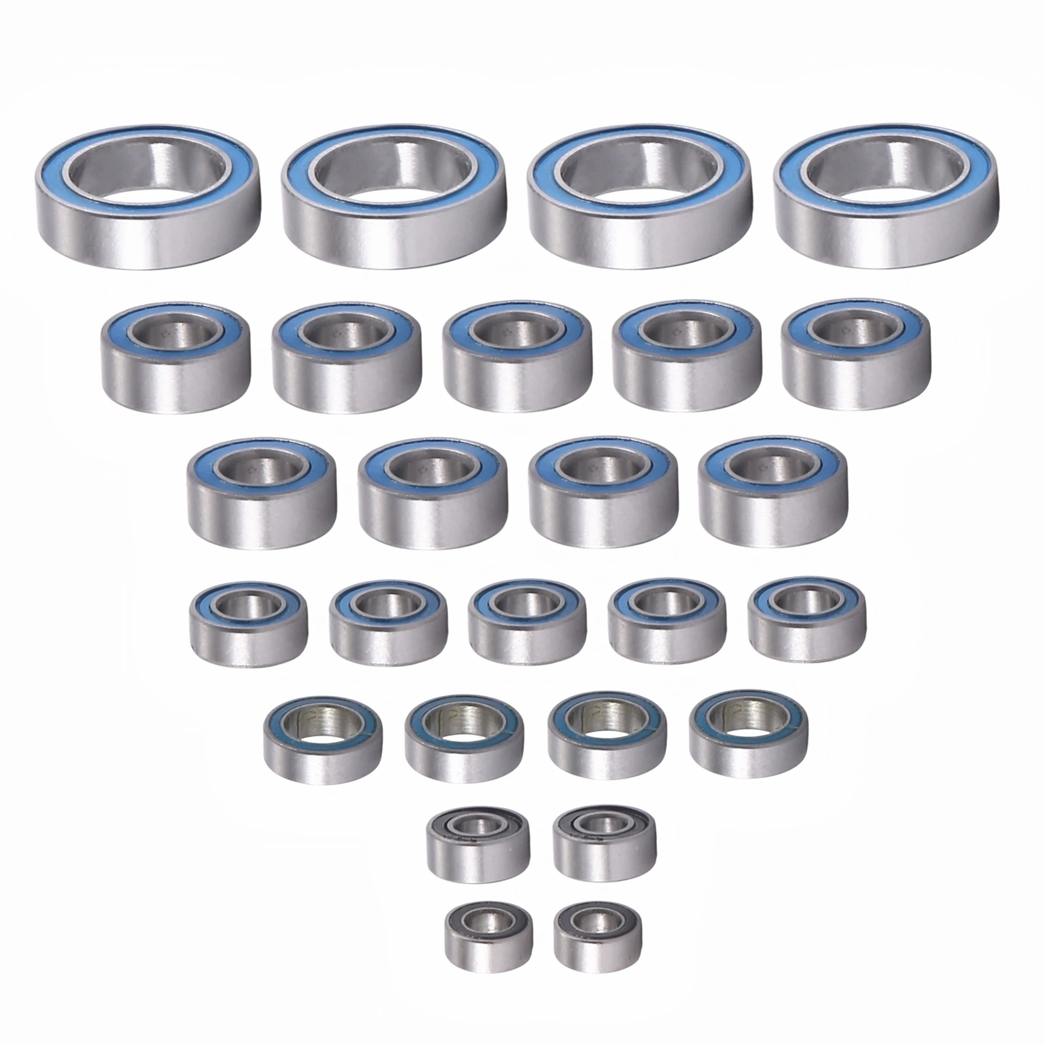 Комплект резиновых шариковых подшипников 26 шт для Tamiya XV-01 XV01 1/10 аксессуары для радиоуправляемых автомобилей 
Комплект резиновых шариковых подшипников 26 шт для Tamiya XV-01 XV01 1/10 аксессуары для радиоуправляемых автомобилей