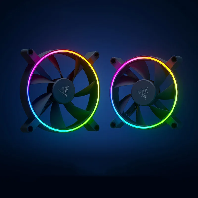 Razer Kunai Hydraulic 120MM -140MM aRGB PC Fan Quiet, Powerful aRGB Fan - PWM Fan Controller Support
Razer Kunai Hydraulic 120MM -140MM aRGB PC Fan Quiet, Powerful aRGB Fan - PWM Fan Controller Support