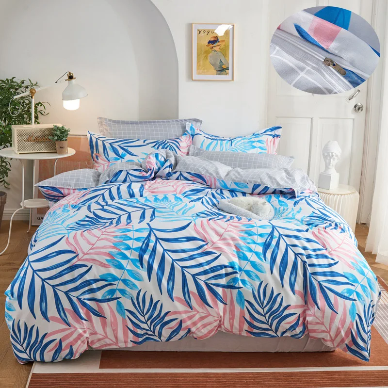 3/4Pcs Cartoon Beddingset Polyester Duvet Cove Single Double With Linens Pillowcase King Queen Size Fashion Bed Kit Home Textile
3/4Pcs Cartoon Beddingset Polyester Duvet Cove Single Double With Linens Pillowcase King Queen Size Fashion Bed Kit Home Textile