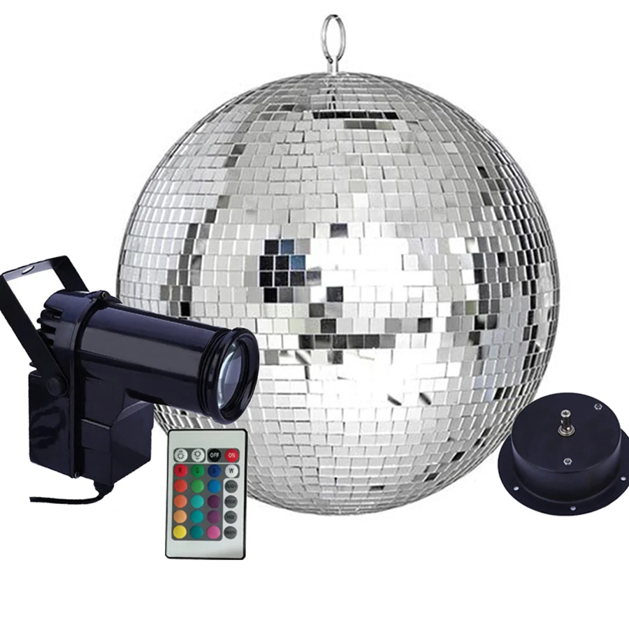 8/10/12Inch Silver Rotating Glass Disco Mirror Ball With Remote RGB Beam Pinspot Light Party Bar KTV Reflective Ball Stage Lamp
8/10/12Inch Silver Rotating Glass Disco Mirror Ball With Remote RGB Beam Pinspot Light Party Bar KTV Reflective Ball Stage Lamp
