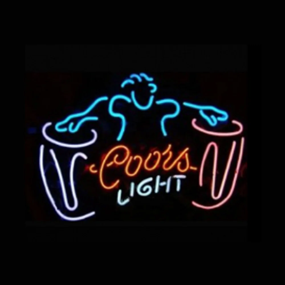 Coors Light Drum Player Neon Sign Custom Handmade Real Glass Tube Bar KTV Party Music Concert Advertise Display Wall Decor 19X15
Coors Light Drum Player Neon Sign Custom Handmade Real Glass Tube Bar KTV Party Music Concert Advertise Display Wall Decor 19X15