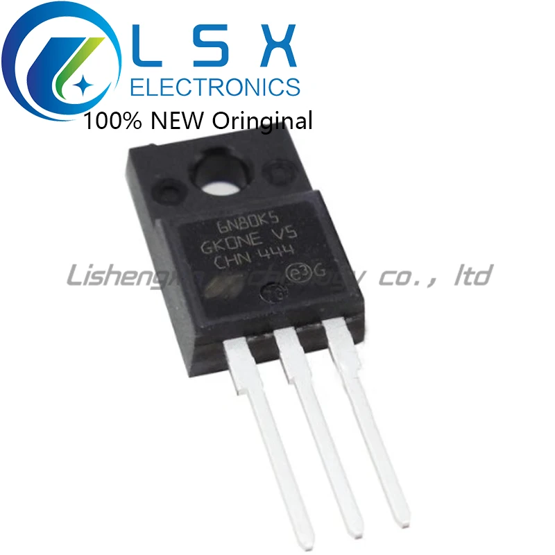 New/3pcs 6N80K5 STF6N80K5 6A 800V TO-220F Original On stock
New/3pcs 6N80K5 STF6N80K5 6A 800V TO-220F Original On stock