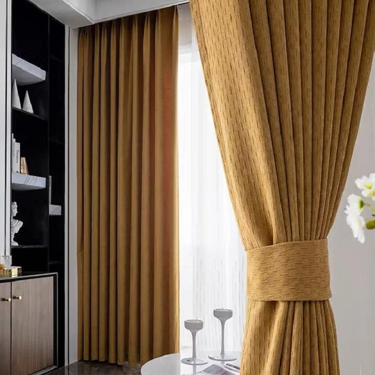 Modern Simple Atmospheric Blackout Curtains for Living Room Bedroom Study Blackout Curtains Custom
Modern Simple Atmospheric Blackout Curtains for Living Room Bedroom Study Blackout Curtains Custom