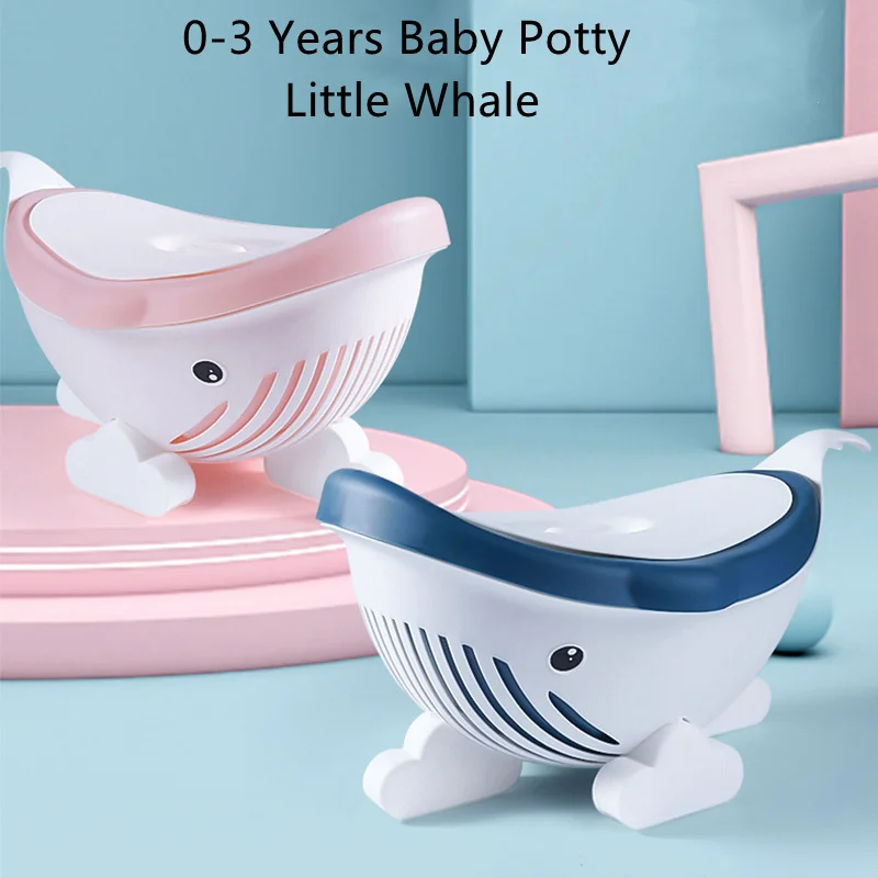 

Children's Little Whale Toilet Bowl Enfant Kids Baby-Assisted Boy Girl Training Seat Small WC Pot Cartoon Portable Urinals Potty