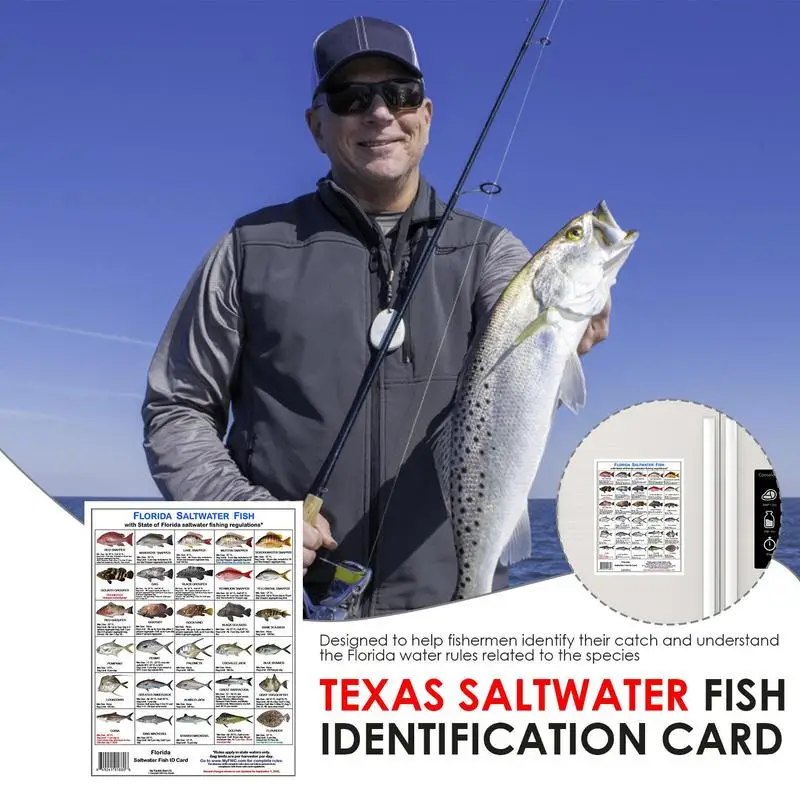 Florida Saltwater Fish Identification Card Magnetic Photos Of Fish Species For Florida Waters Fishermen Identification Card
Florida Saltwater Fish Identification Card Magnetic Photos Of Fish Species For Florida Waters Fishermen Identification Card