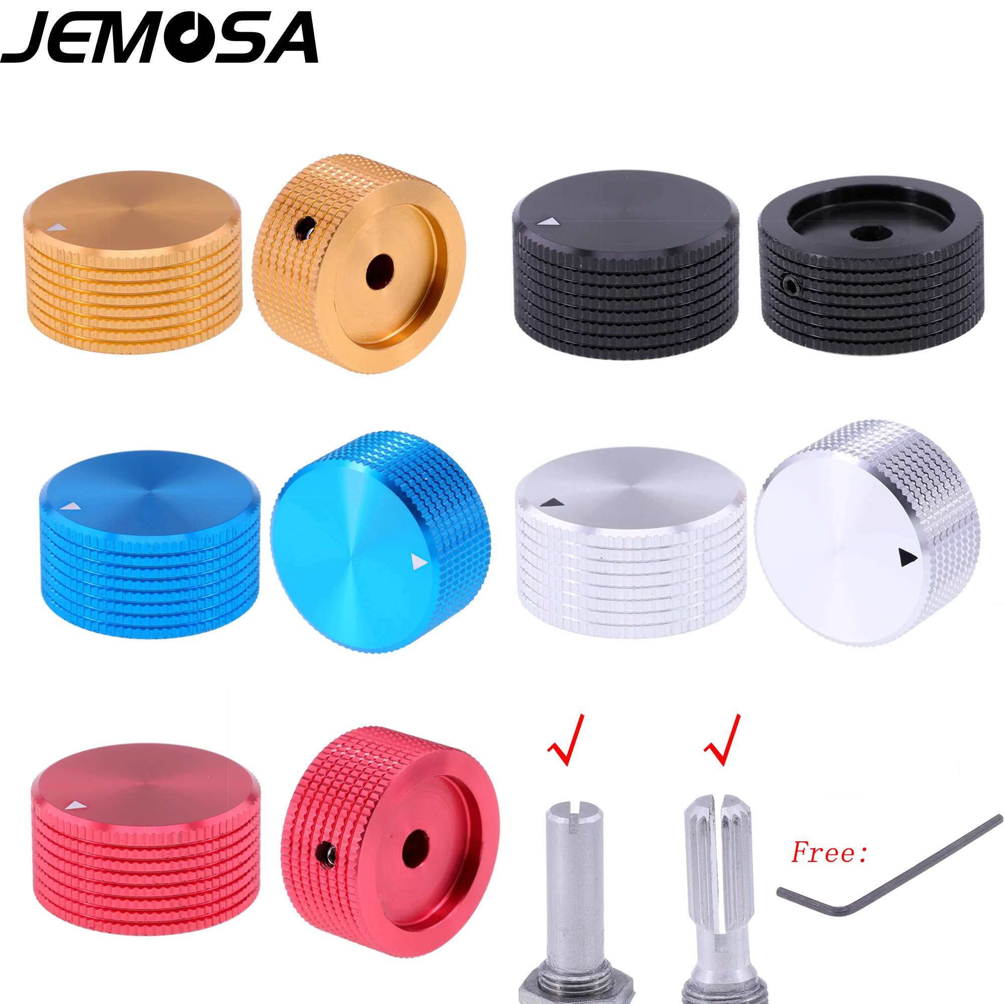 20*15.5mm 25*15.5mm 34*17mm Potentiometer Volume Knob Control Button Aluminum Rotary Encoder Amplifier Switch Knob 6mm 1PC 
20*15.5mm 25*15.5mm 34*17mm Potentiometer Volume Knob Control Button Aluminum Rotary Encoder Amplifier Switch Knob 6mm 1PC