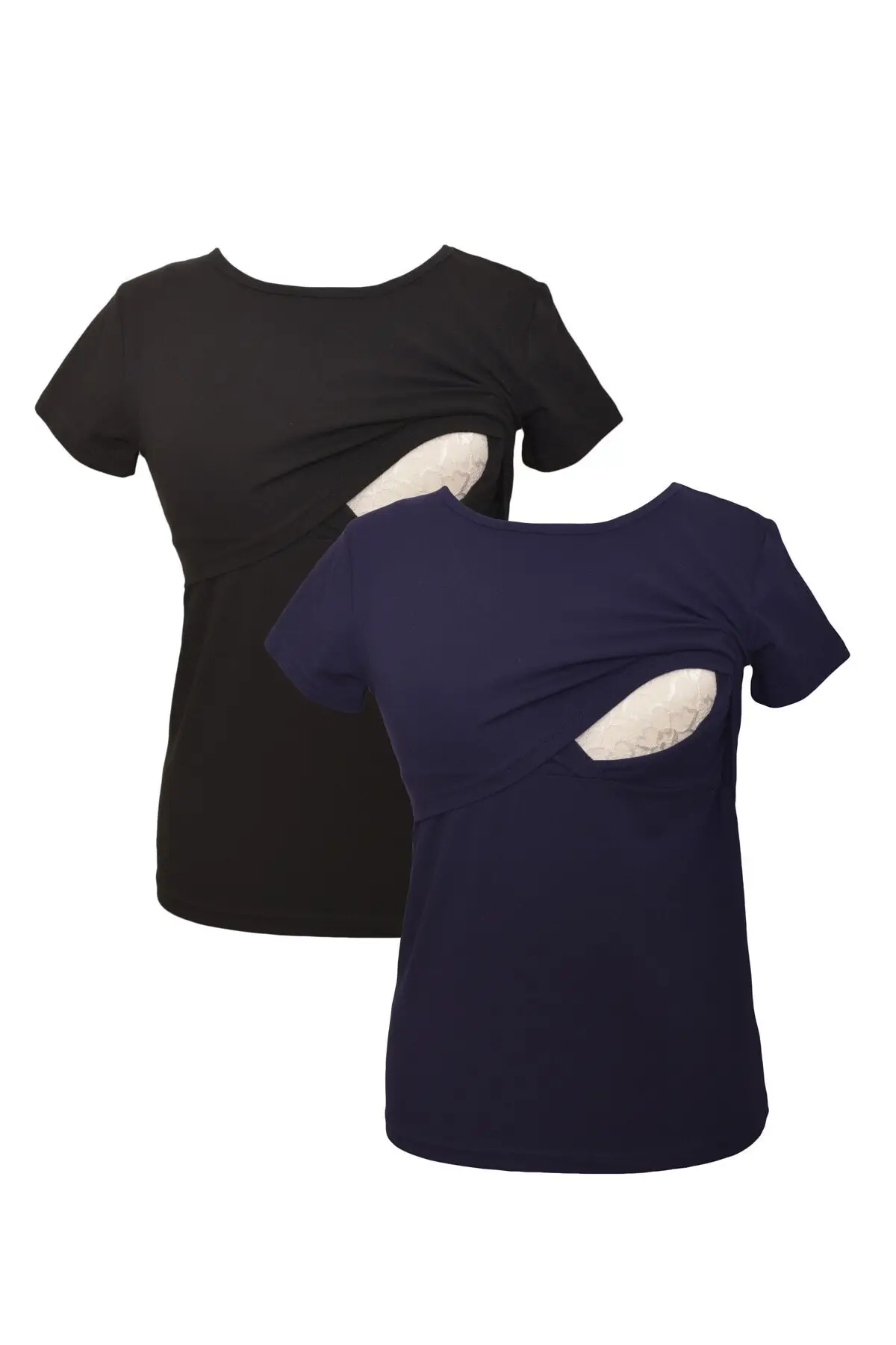 Maternity Fashion Breastfeeding Tshirt Set