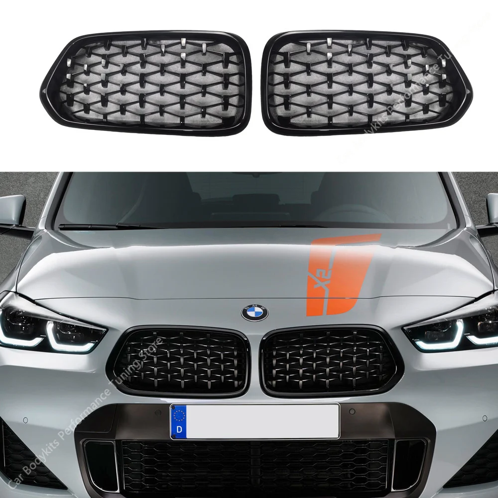 Стильная воздухозаборная решетка M Edition для Bmw X2 F39 18i 18d 20i 20d 25d 25e M35i глянцевая черная Алмазная решетка X2 2018-2023 Настройка
Стильная воздухозаборная решетка M Edition для Bmw X2 F39 18i 18d 20i 20d 25d 25e M35i глянцевая черная Алмазная решетка X2 2018-2023 Настройка