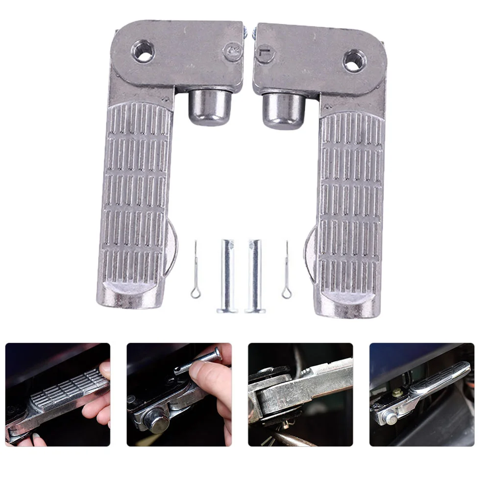 Motorcycle Pegs Electric Pedal with Rest Highway Footpegs For Motorcycle Motorbike Silver
Motorcycle Pegs Electric Pedal with Rest Highway Footpegs For Motorcycle Motorbike Silver