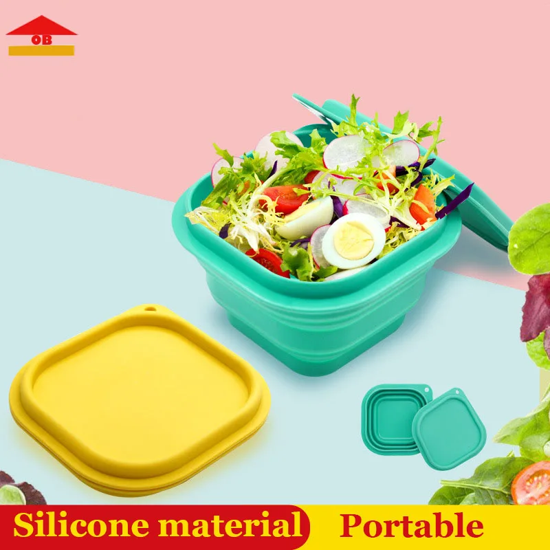 Korean Portable Silicone Folding Bowl For Fruit Vegetable Food Salad Outdoor Picnic
Korean Portable Silicone Folding Bowl For Fruit Vegetable Food Salad Outdoor Picnic