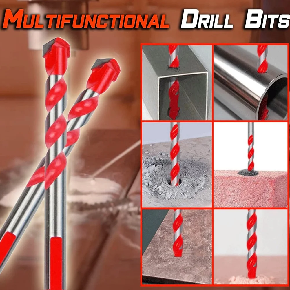 5pcs Triangular-overlord Twist Spiral Shank Glass Accessories Multifunctional Hole Ceramic Tools Drill Bits Concrete Wall Tile
5pcs Triangular-overlord Twist Spiral Shank Glass Accessories Multifunctional Hole Ceramic Tools Drill Bits Concrete Wall Tile