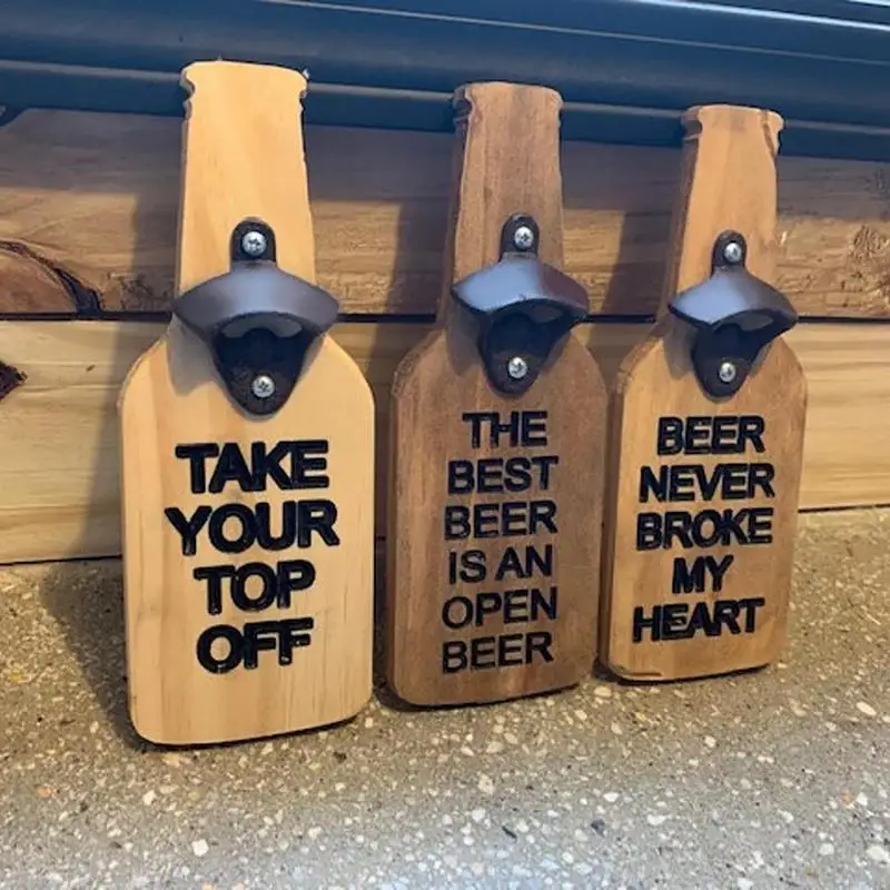 Bottle Openers Soda Can Opener Wall Bottle Opener Vintage Wooden Beer Bottle Opener Outdoor Caravan Fridge Decoration Gift For
Bottle Openers Soda Can Opener Wall Bottle Opener Vintage Wooden Beer Bottle Opener Outdoor Caravan Fridge Decoration Gift For