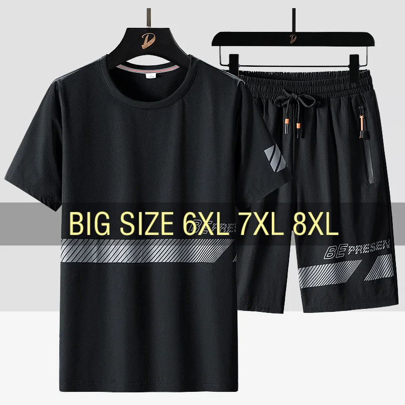 Мужская футболка, Костюмные шорты, цвет черный, размеры 6XL 7XL 8XL, футболки с коротким рукавом, летняя мода, свободные, Прямая поставка
Мужская футболка, Костюмные шорты, цвет черный, размеры 6XL 7XL 8XL, футболки с коротким рукавом, летняя мода, свободные, Прямая поставка