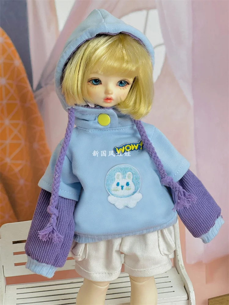 BJD кукла с капюшоном свитер Повседневный костюм Одежда для 1/6 BJD Кукла Модный повседневный стиль аксессуары для одежды
BJD кукла с капюшоном свитер Повседневный костюм Одежда для 1/6 BJD Кукла Модный повседневный стиль аксессуары для одежды