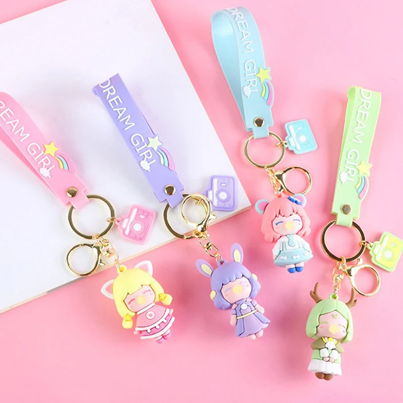 Cute Cartoon Creative Bubble Blowing Princess Luxury Keychain Couple Schoolbag Car Silicone Wristband Key Chain Accessory
Cute Cartoon Creative Bubble Blowing Princess Luxury Keychain Couple Schoolbag Car Silicone Wristband Key Chain Accessory