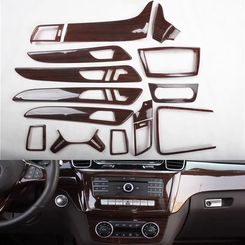 Car Interior Mouldings Decorative Trim Frame Interior Sequins Wooden Color For Mercedes-Benz ML GL 2012 2013 2014 2015 2016
Car Interior Mouldings Decorative Trim Frame Interior Sequins Wooden Color For Mercedes-Benz ML GL 2012 2013 2014 2015 2016