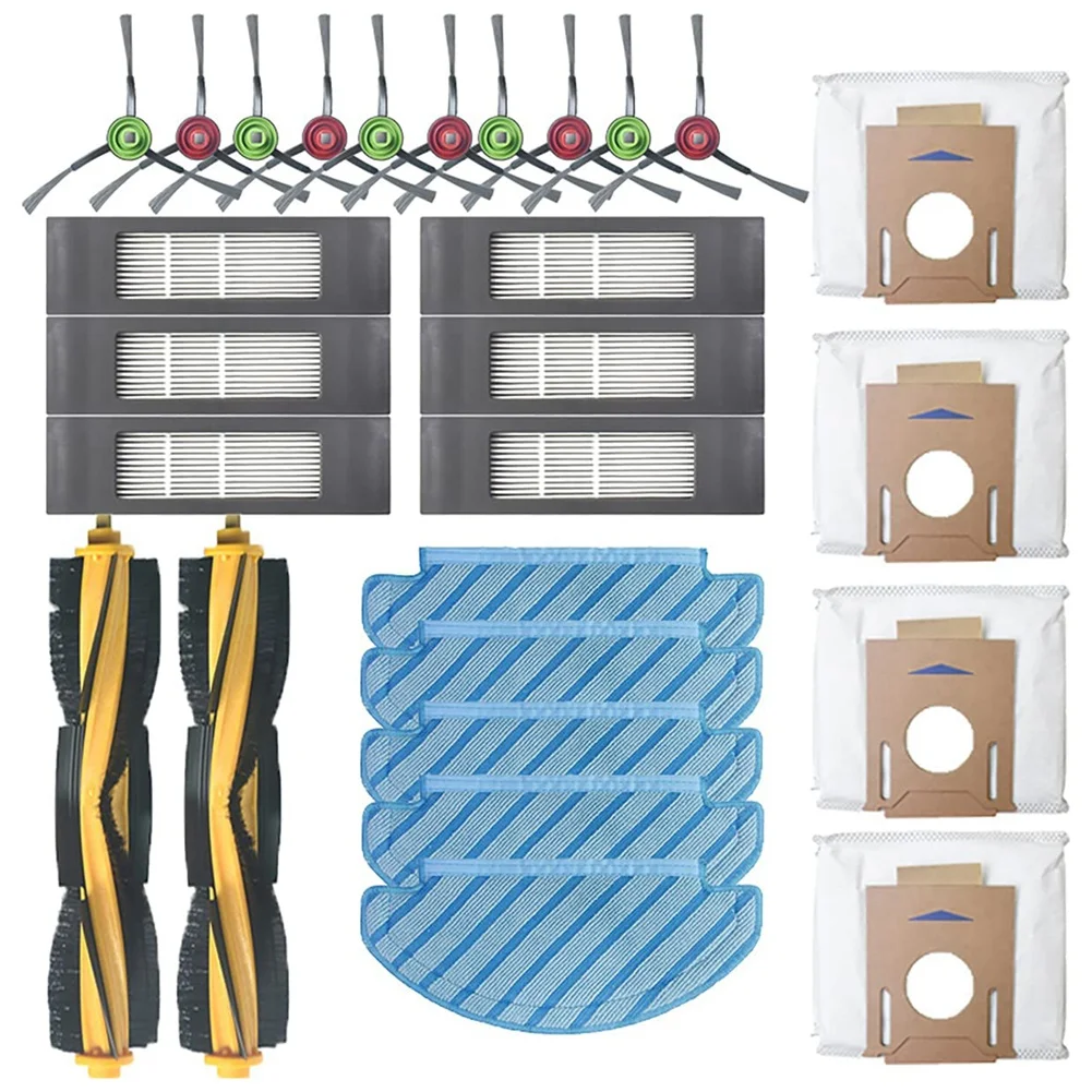 Accessories Kit Replacement for Ecovacs Deebot OZMO 920/950 / T5 / T8 / T8 AIVI / N7 N8 Pro T9 / T9MAX / T9 Power Model
Accessories Kit Replacement for Ecovacs Deebot OZMO 920/950 / T5 / T8 / T8 AIVI / N7 N8 Pro T9 / T9MAX / T9 Power Model