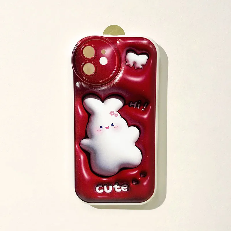 Cute Cartoon Rabbit Crimson Mobile Phone Case for IPhone11 12 13 Pro Max Mini X XS XR 7 8 Plus SE 14 Mini Silicon
Cute Cartoon Rabbit Crimson Mobile Phone Case for IPhone11 12 13 Pro Max Mini X XS XR 7 8 Plus SE 14 Mini Silicon