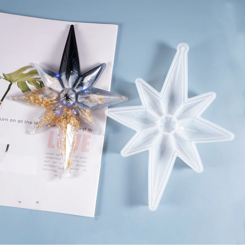Big Octagonal Star Silicone Mold Christmas Decoration Ornament Making Epoxy Resin Craft Supplies Resin Mold Resin Art Supplies
Big Octagonal Star Silicone Mold Christmas Decoration Ornament Making Epoxy Resin Craft Supplies Resin Mold Resin Art Supplies