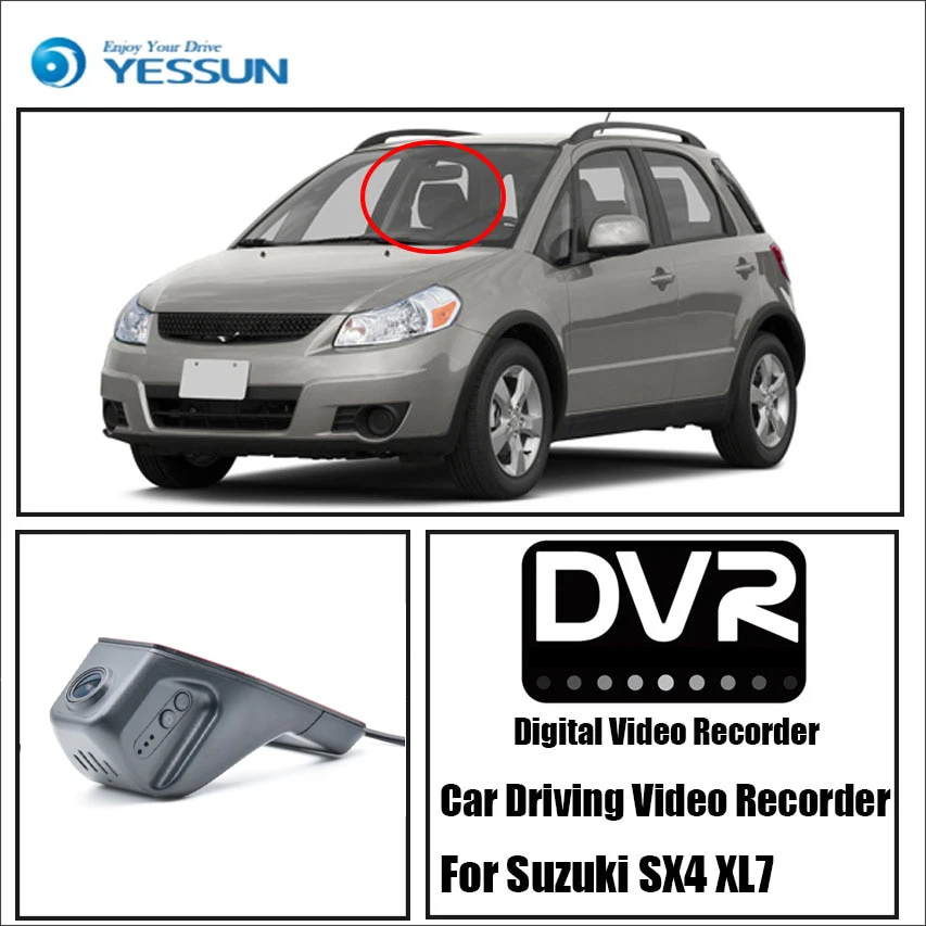 YESSUN for Suzuki SX4 DVR Driving Video Recorder Car Front Dash Camera CAM - For iPhone Android APP Control Function
YESSUN for Suzuki SX4 DVR Driving Video Recorder Car Front Dash Camera CAM - For iPhone Android APP Control Function