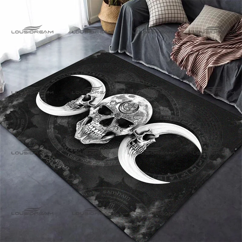 Square Flannel Moon Phase Carpet Three Sun Moon Skull Decorative Floor Mats Modern Home Living Room Rugs Bedroom Carpet
Square Flannel Moon Phase Carpet Three Sun Moon Skull Decorative Floor Mats Modern Home Living Room Rugs Bedroom Carpet