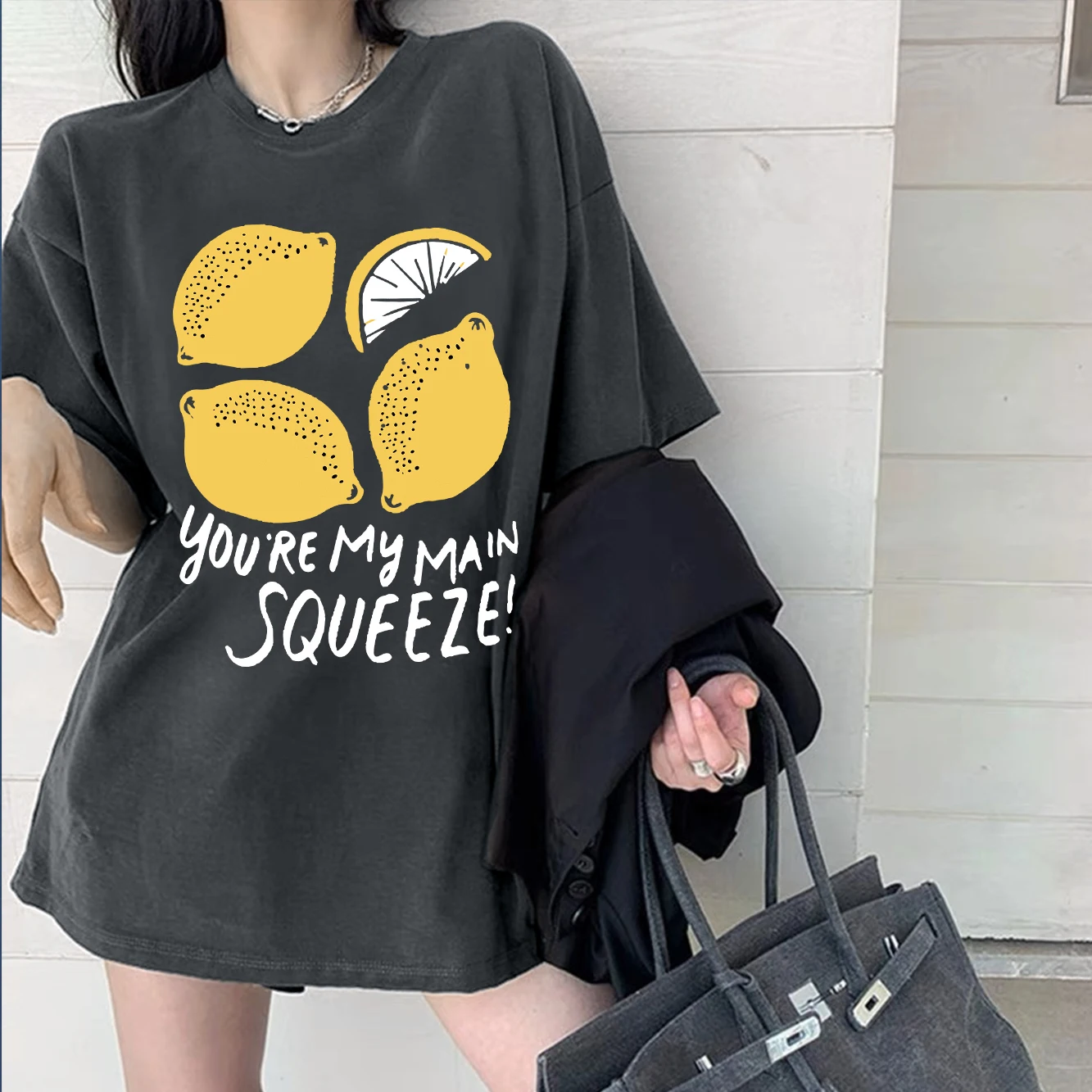 T-shirt Women's Clothing Lemon Pattern Cute T-shirt Fashion Women's Top Printed Cartoon Women's Graphic T-shirt
T-shirt Women's Clothing Lemon Pattern Cute T-shirt Fashion Women's Top Printed Cartoon Women's Graphic T-shirt
