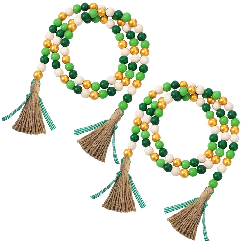 Graduation Party Independence Day Summer Wooden Beads Garland With Tassels,2Pieces
Graduation Party Independence Day Summer Wooden Beads Garland With Tassels,2Pieces