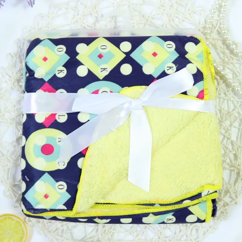 Baby Blanket Flannel Double Layer Infant Swaddle Stroller Wrap Manta Bebe Newborn For Kids Baby Boys Girls Bedding Quilts
Baby Blanket Flannel Double Layer Infant Swaddle Stroller Wrap Manta Bebe Newborn For Kids Baby Boys Girls Bedding Quilts