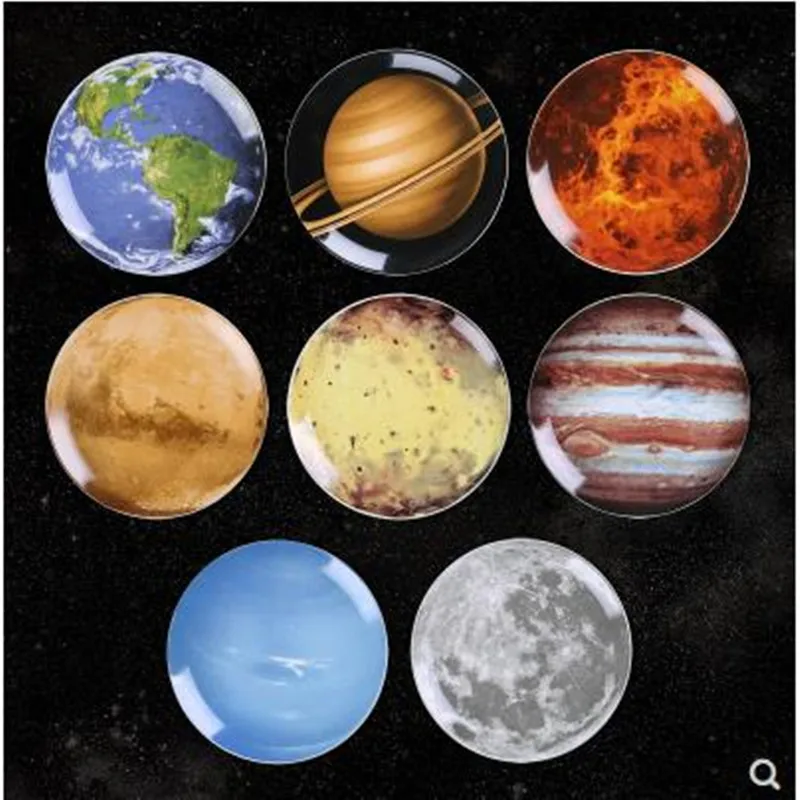 Nordic space cosmic planet pattern decorative plate, hanging plate, creative wall decoration crafts
Nordic space cosmic planet pattern decorative plate, hanging plate, creative wall decoration crafts