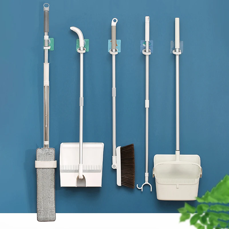 Wall Mounted Mop Organizer Holder Brush Broom Hanger Home Storage Rack Bathroom Suction Hanging Pipe Self-Adhesive Hooks
Wall Mounted Mop Organizer Holder Brush Broom Hanger Home Storage Rack Bathroom Suction Hanging Pipe Self-Adhesive Hooks