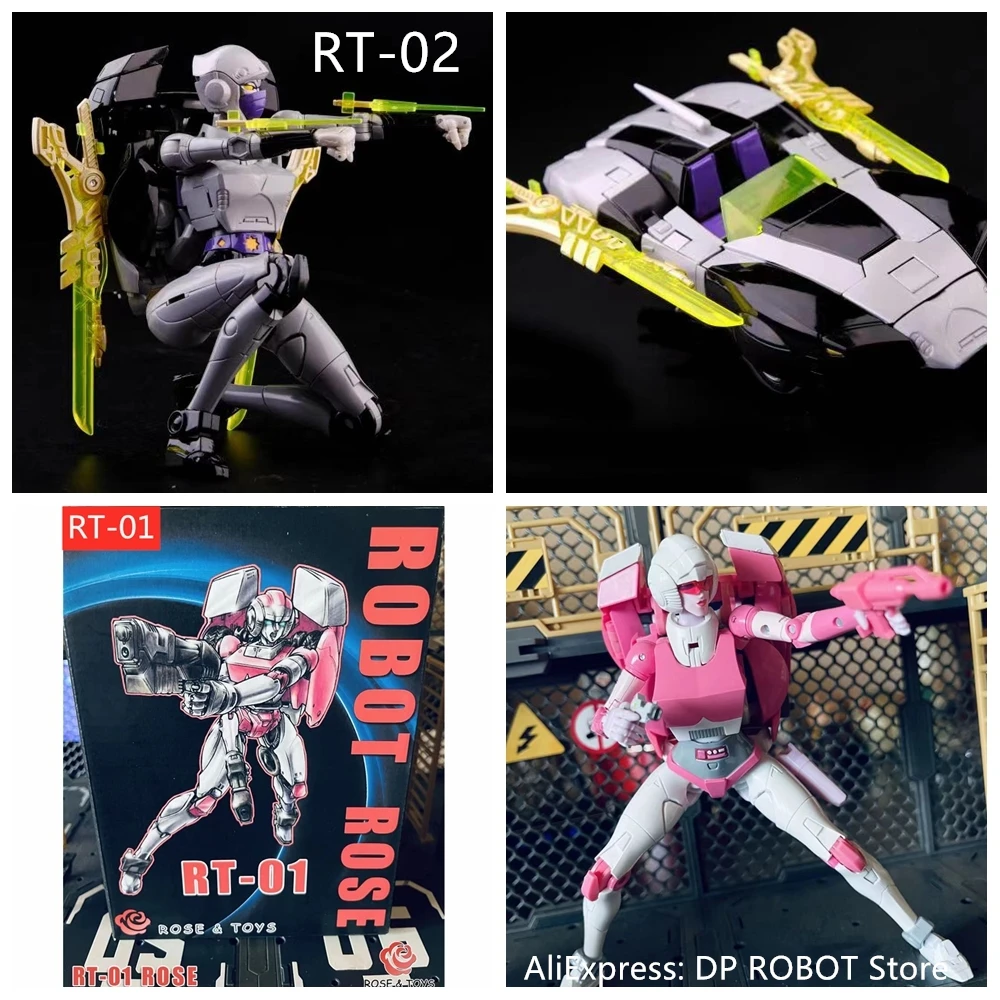 IN STOCK Rose Toys Transformation RT-01 RT01 Arcee Rose RT-02 RT02 Nightbird Night Rose MP Ratio Action Figure Toys With Bonus
IN STOCK Rose Toys Transformation RT-01 RT01 Arcee Rose RT-02 RT02 Nightbird Night Rose MP Ratio Action Figure Toys With Bonus