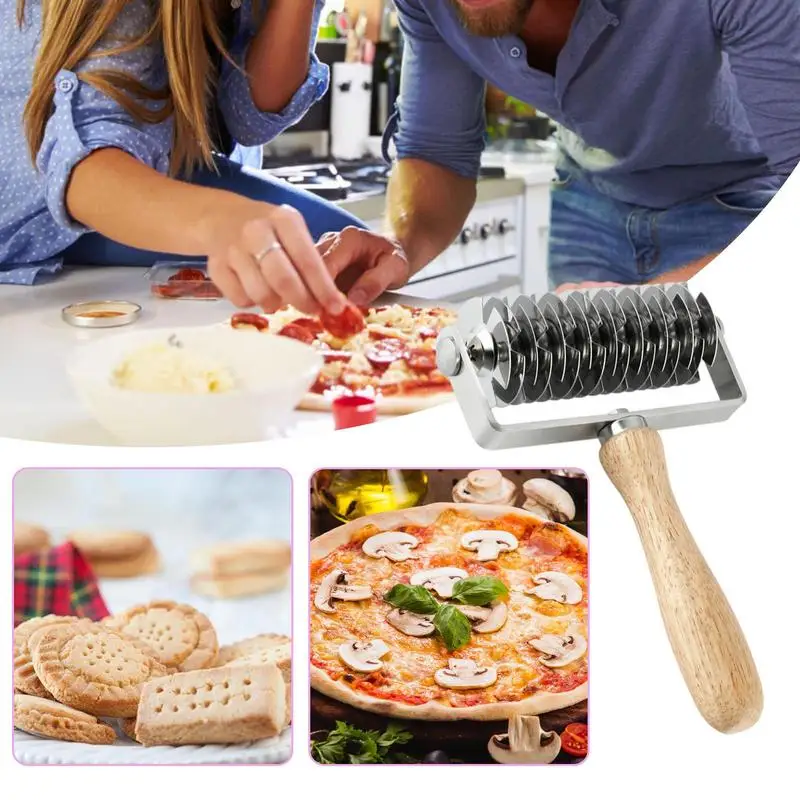 Best Stainless Steel Lattice Cutter Pizza Roller Easy Use And Save Time For Pizza Making Homemade Baking Cake Cracker Cook Lover
Best Stainless Steel Lattice Cutter Pizza Roller Easy Use And Save Time For Pizza Making Homemade Baking Cake Cracker Cook Lover