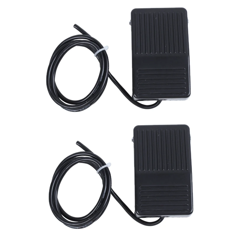 JFBL Hot 2X AC 250V 10A SPDT NO NC Antislip Plastic Momentary Power Foot Pedal Switch Black
JFBL Hot 2X AC 250V 10A SPDT NO NC Antislip Plastic Momentary Power Foot Pedal Switch Black
