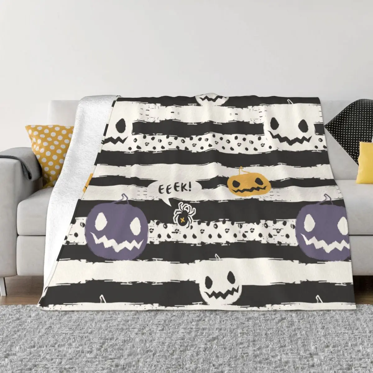 Halloween Pumpkins Blankets Flannel All Season Multi-function Super Warm Throw Blanket for Sofa Outdoor Plush Thin Quilt
Halloween Pumpkins Blankets Flannel All Season Multi-function Super Warm Throw Blanket for Sofa Outdoor Plush Thin Quilt