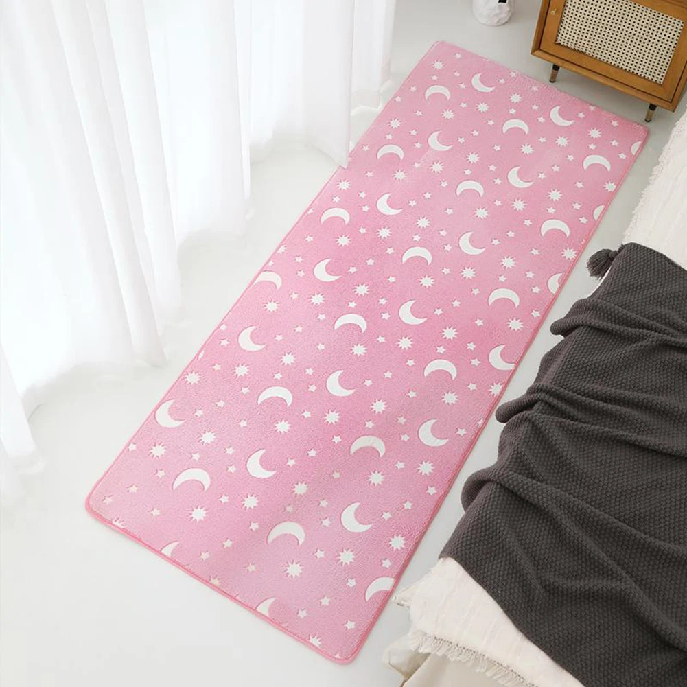 Luminous Plush Fluffy Rug Children Bed Room Carpet Glow In The Dark Area Rugs Extra Anti-slip Bedroom Rugs Kids Room Mat Decor
Luminous Plush Fluffy Rug Children Bed Room Carpet Glow In The Dark Area Rugs Extra Anti-slip Bedroom Rugs Kids Room Mat Decor