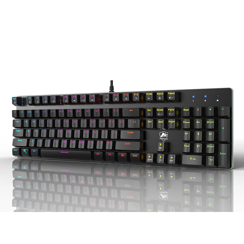 Проводная Механическая клавиатура с RGB-подсветкой, игровые клавиатуры с защитой от фиктивных нажатий, оптическая игровая клавиатура для ко...
Проводная Механическая клавиатура с RGB-подсветкой, игровые клавиатуры с защитой от фиктивных нажатий, оптическая игровая клавиатура для ко...