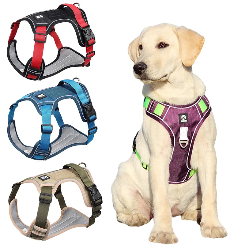 Medium Lead Pet Dogs Vest Straps Dog Harnesses Reflective Bulldog For Safety Large Walking Adjustable Harness French Harness
Medium Lead Pet Dogs Vest Straps Dog Harnesses Reflective Bulldog For Safety Large Walking Adjustable Harness French Harness